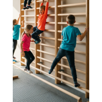 Drabinka gimnastyczna Szkolna – z atestem Instytutu Sportu