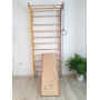 Wooden Swedish Ladder with Slider indoor playground Kittenfield K3200