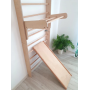 Wooden Swedish Ladder with Slider indoor playground Kittenfield K3200