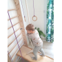 Wooden Swedish Ladder with Slider indoor playground Kittenfield K3200