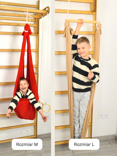 Kokon Sensoryczny huśtawka hamak