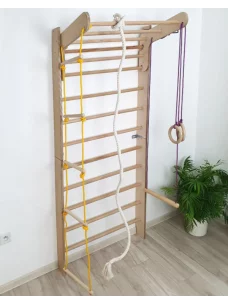 Drabinka gimnastyczna, kółka, kanat, trapez P220 